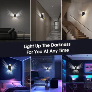 Eagle Wall Lamp – Luxury LED Decor Light (With Remote & Box Packed)