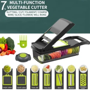 7-in-1 Multi-Function Vegetable Cutter & Slicer